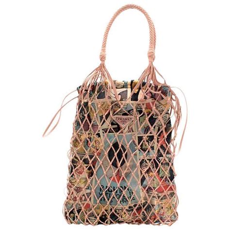 prada faux leather mesh bag|Prada brown leather tote bag.